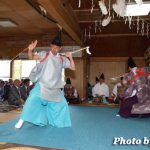 函館市・安浦稲荷神社例祭 神遊舞