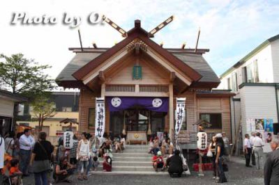 北海道　札幌　札幌村神社　拝殿