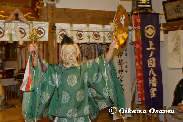 上ノ国八幡宮　初神楽祭　2013