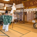 上ノ国八幡宮 新年門祓い・初神楽祭(平成28年)