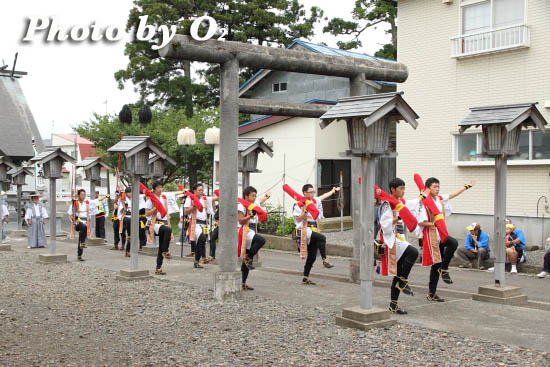 北海道 福島町 福島大神宮渡御祭 2日目 奴行列