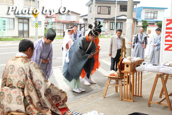 北海道 福島町 福島大神宮渡御祭 2日目 神事