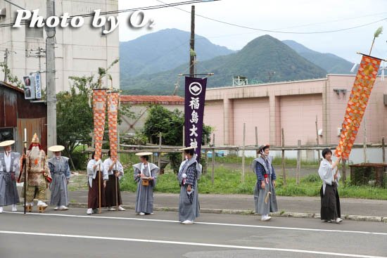 北海道 福島町 福島大神宮渡御祭 2日目 神社行列