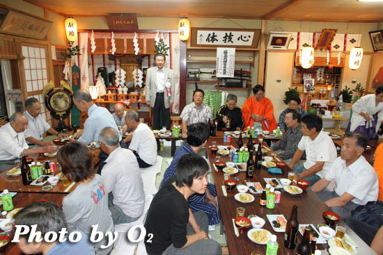 北海道 福島町 福島大神宮渡御祭 2日目 直会