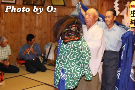 目名権現獅子舞　美和権現獅子舞
