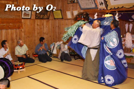 目名権現獅子舞　美和権現獅子舞
