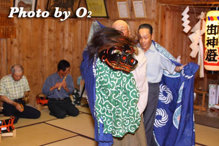 目名権現獅子舞　美和権現獅子舞