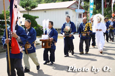 美和八幡神社　門祓行列