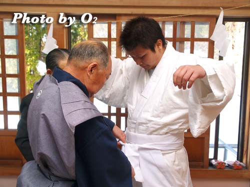 北海道 木古内町 佐女川神社 寒中みそぎ祭 弁財天