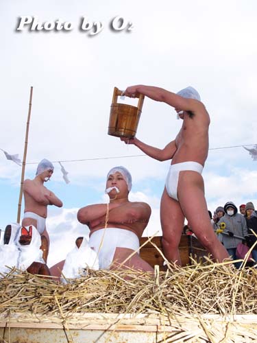 北海道 木古内町 佐女川神社 寒中みそぎ祭 山ノ神